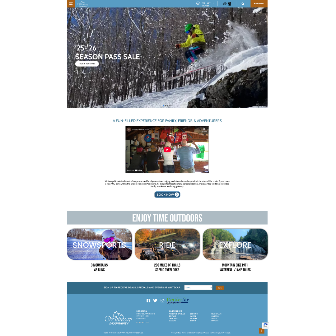 nxtConcepts - Our Work strategic marketing partner, tourism industry, full-service solutions