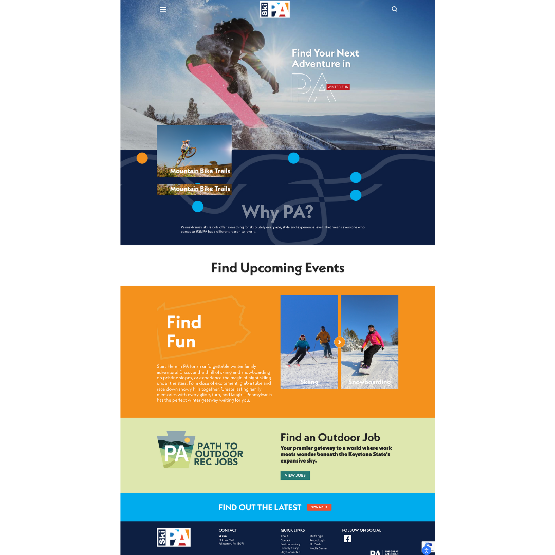 nxtConcepts - Our Work strategic marketing partner, tourism industry, full-service solutions