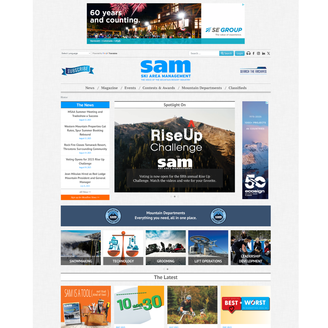 nxtConcepts - Our Work strategic marketing partner, tourism industry, full-service solutions