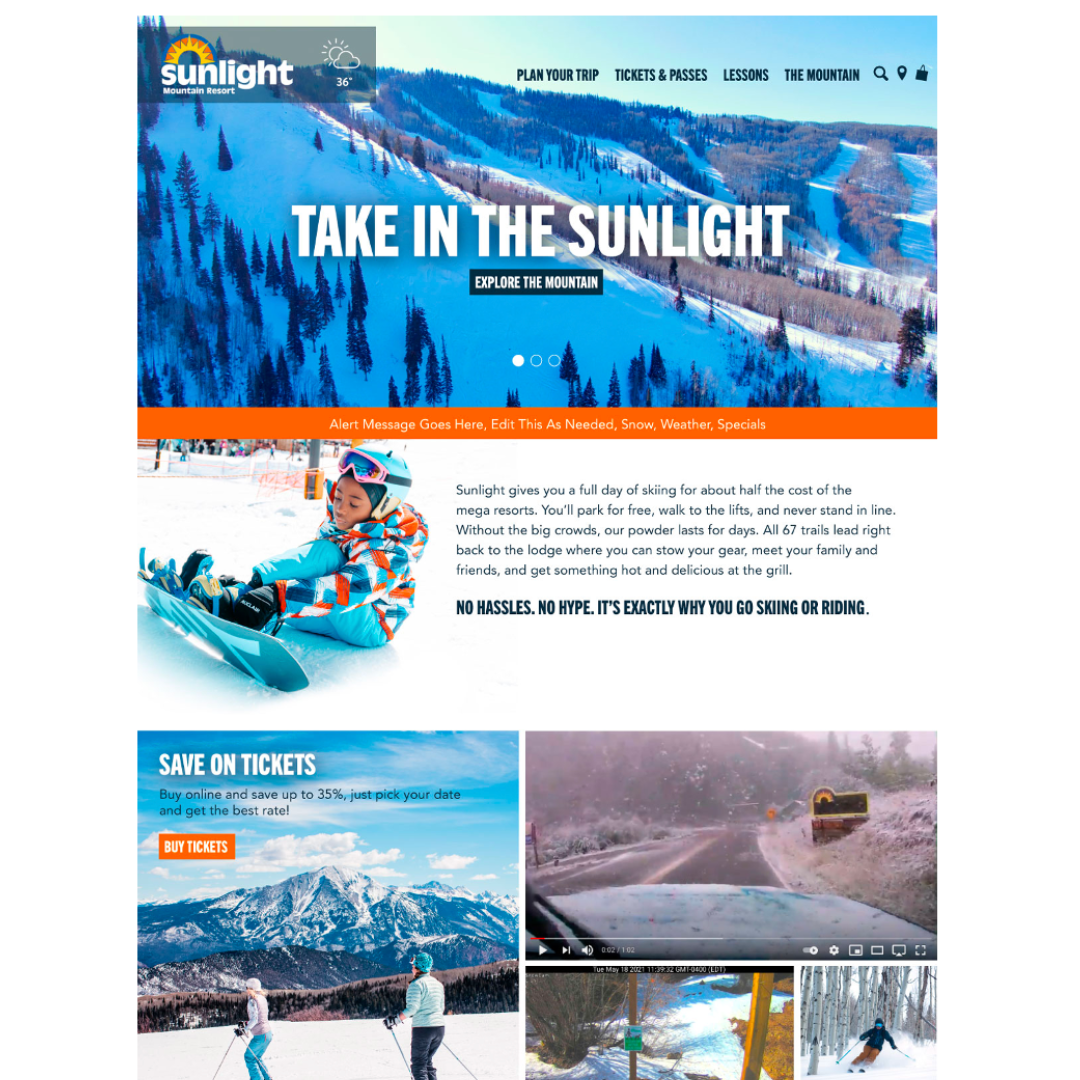 nxtConcepts - Our Work strategic marketing partner, tourism industry, full-service solutions